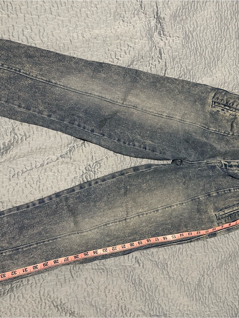 SO High-Rise Acid-wash Jeans